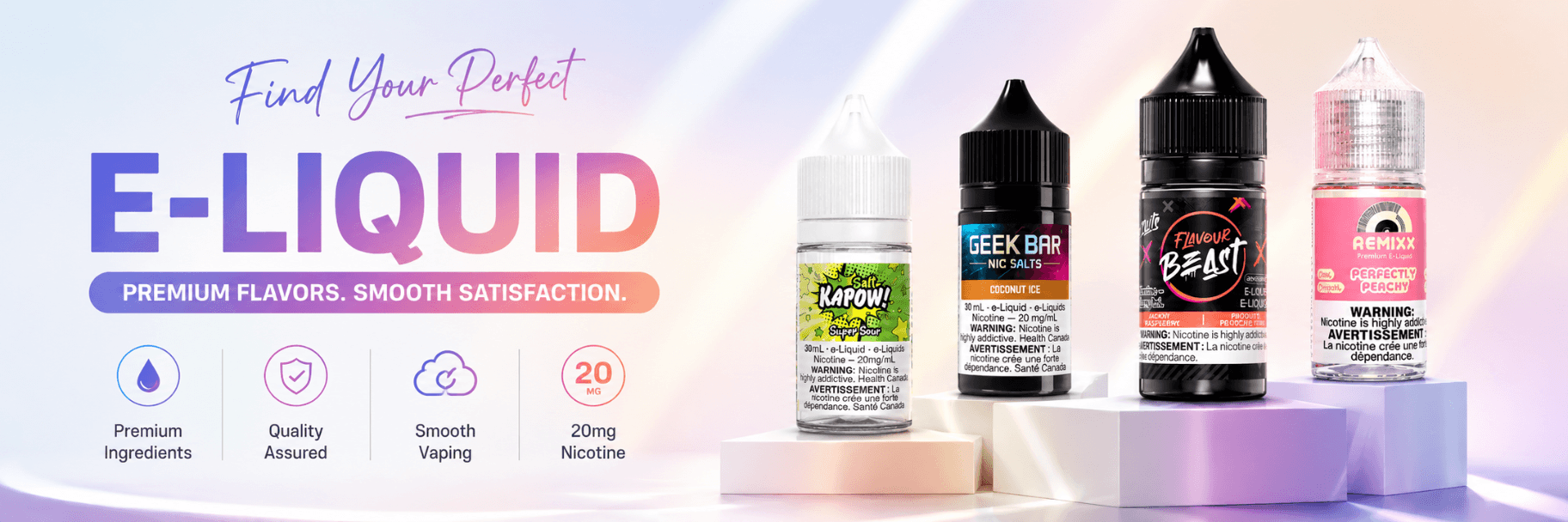 vape juice brands Canada Flavour:Blue Razz Gami New Brunswick Red Riot E-Liquid by