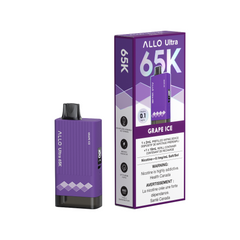 Grape Ice Allo Ultra 65K 0.1mg Disposable Vape