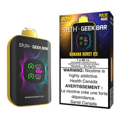 Banana Burst Ice STLTH X Geek Bar Disposable Vape 80K - VapeBest