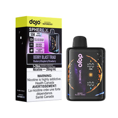 Berry Blast Triad Dojo Sphere X 55K Disposable Vape - VapeBest