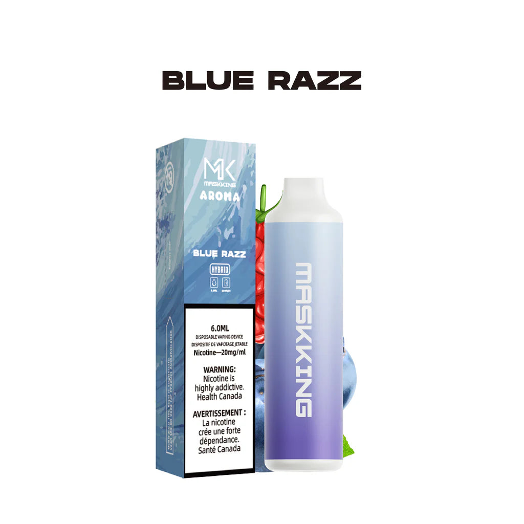 Blue Razz Maskking Aroma 6000 Puffs Disposable Vape