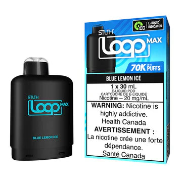 Blue Lemon Ice STLTH Loop Max Pod 70k - VapeBest
