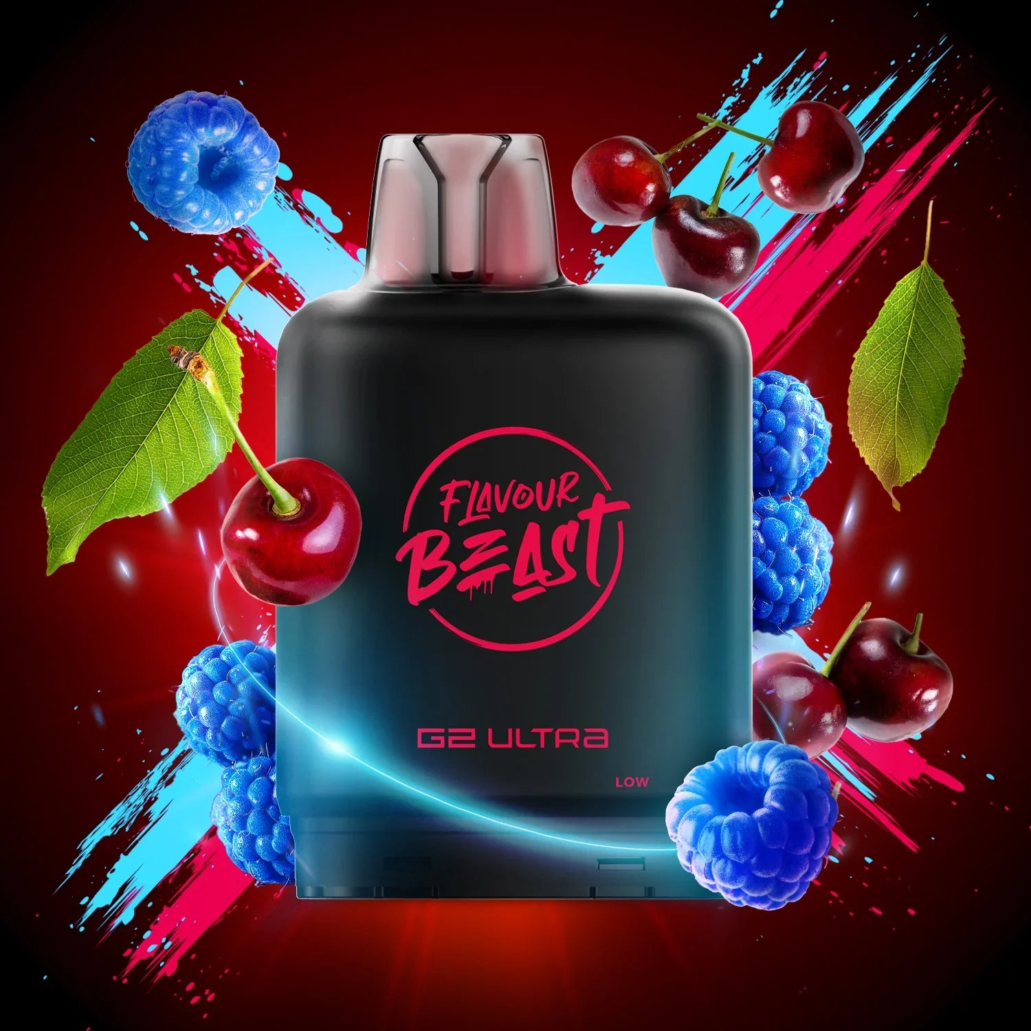 Blue Raspberry Cherry- Level X Flavour Beast G2 Ultra 50K Pod - VapeBest