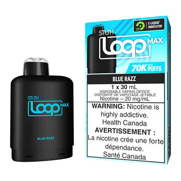 Blue Razz STLTH Loop Max Pod 70k - VapeBest