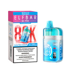 Blueberry Sour Raspberry ELF Bar BC Pro 80K Disposable Vape - VapeBest