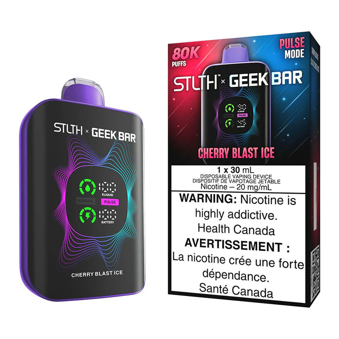 STLTH x GEEK BAR Cherry Blast Ice | 80K Disposable Vape STLTH x GEEK BAR Cherry Blast Ice | 80K Disposable Vape