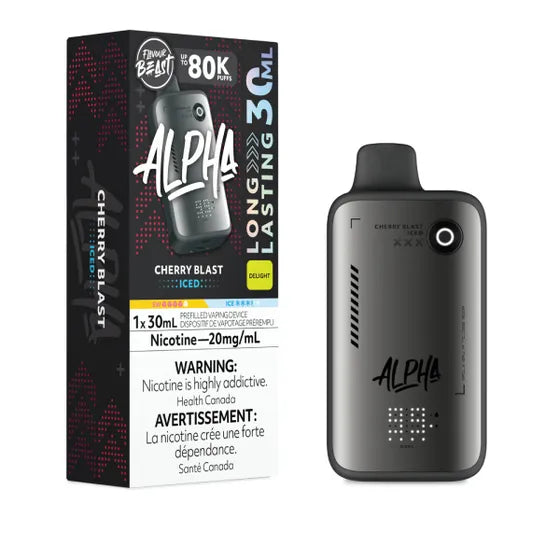 Cherry Blast Iced Flavour Beast ALPHA 80k Disposable Vape - VapeBest