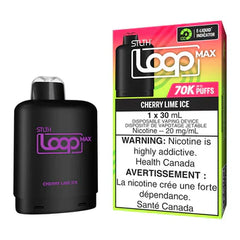 Cherry Lime Ice STLTH Loop Max Pod 70k - VapeBest