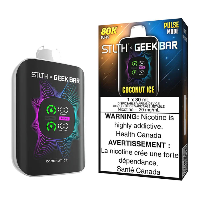 STLTH x GEEK BAR Coconut Ice | 80K Disposable Vape STLTH x GEEK BAR Coconut Ice | 80K Disposable Vape