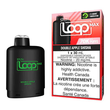 Double Apple Shisha STLTH Loop Max Pod 70k - VapeBest