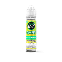 Flavour Beast Extreme Mint e-liquid bottle on a white backgroundFlavour Beast E-Liquid Freebase - Extreme Mint Iced