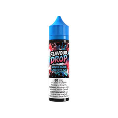 Sour Blue Cherry Ice By Flavour Drop E-Liquid (60ML FREEBASE)