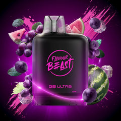 Gleamin' Grape Watermelon Mint (Iced) - Level X Flavour Beast G2 Ultra 50K Pod - VapeBest