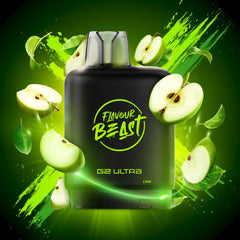 Gusto Green Apple - Level X Flavour Beast G2 Ultra 50K Pod - VapeBest