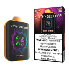 Juicy Peach STLTH X Geek Bar Disposable Vape 80K - VapeBest