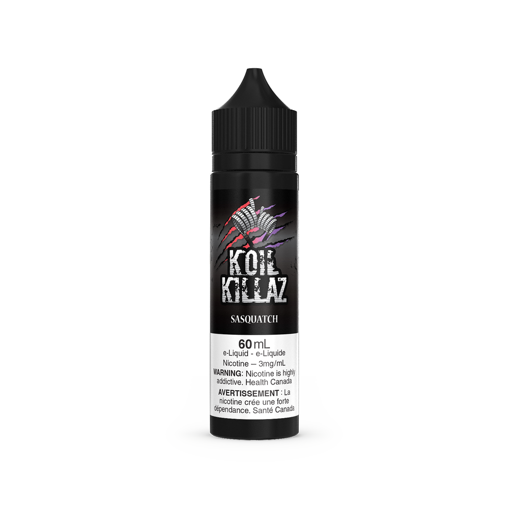Sasquatch Koil Killaz E-Liquid Freebase 60ml' - VapeBest