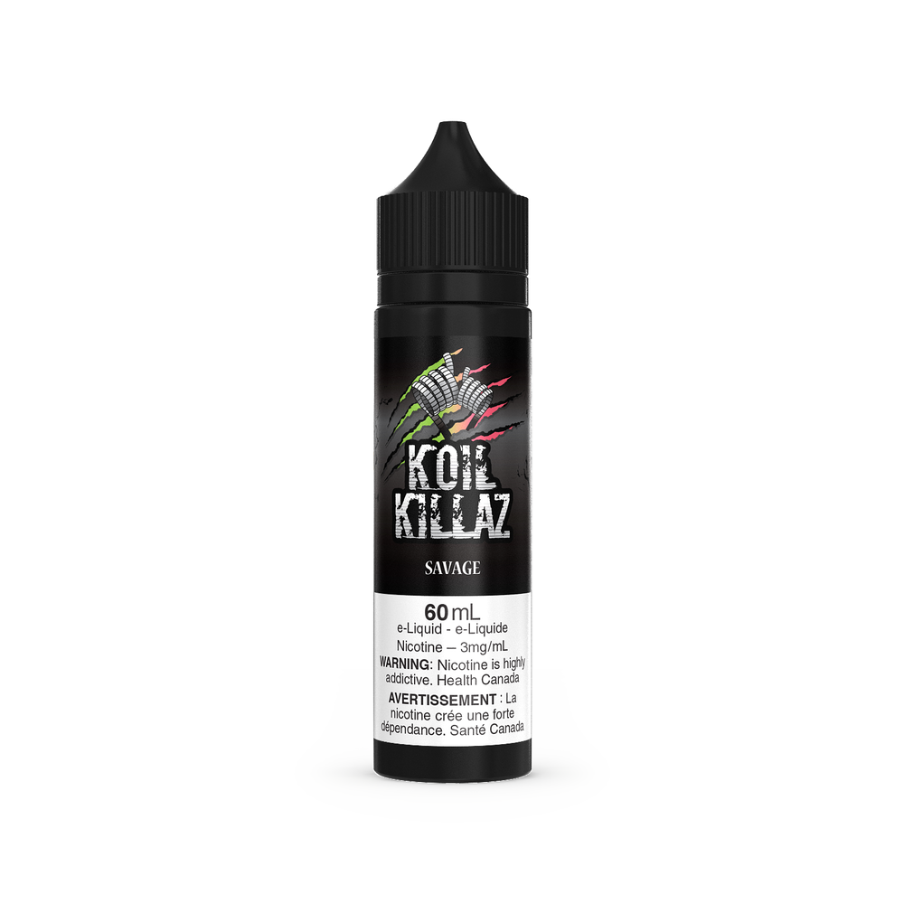 Savage Koil Killaz E-Liquid Freebase 60ml' - VapeBest