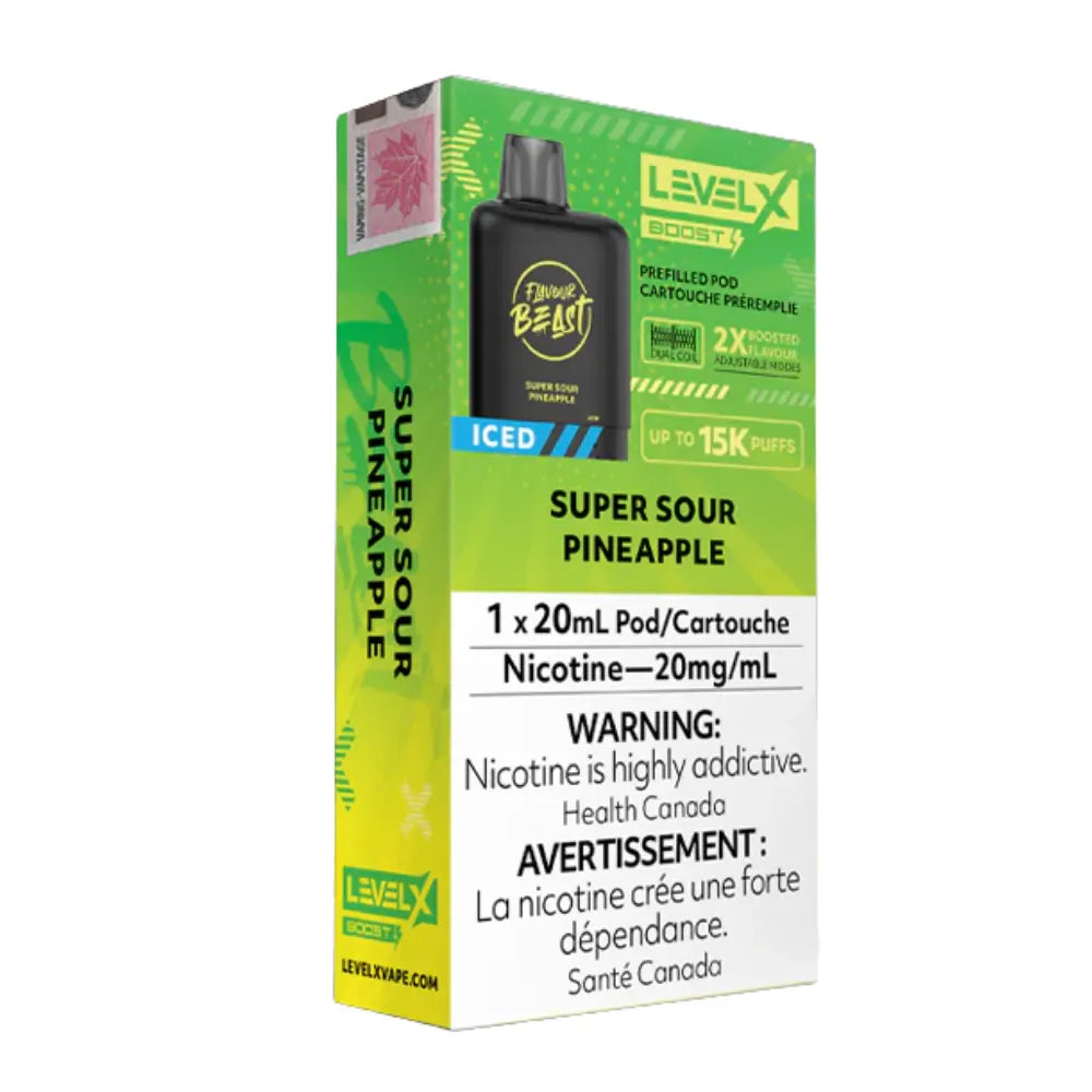 Flavour Beast Level X Boost G2 Vape Package