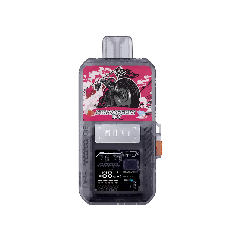 Strawberry Icy - MOTI Go Pro 12000 Disposable Pod+Device - VapeBest