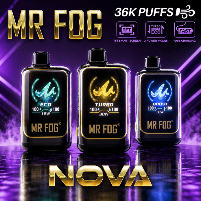 Mr Fog Nova 36K Nicotine Free Disposable Vape