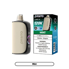 Mint Orbito Lumo AI 120K Disposable Vap (20mg) - VapeBest