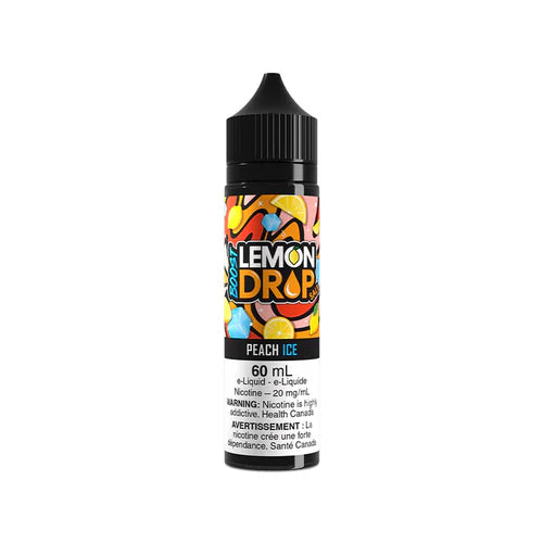 Peach Ice Lemon Drop Boost E-Liquid Salt 60ml' - VapeBest