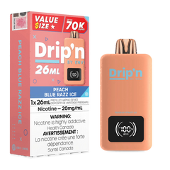 Peach Blue Razz Ice Envi Drip’n 70K Disposable Vape - VapeBest