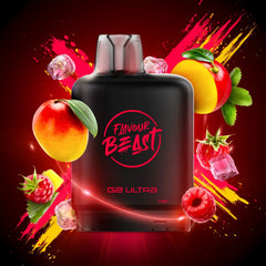 Ragin' Razz Mango (Iced) - Level X Flavour Beast G2 Ultra 50K Pod - VapeBest