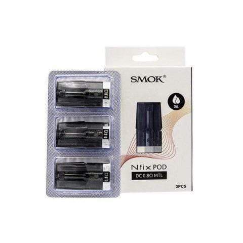 SMOK NFIX Replacement Pods Meshed 0.8Ω (3 Pack) - VapeBest