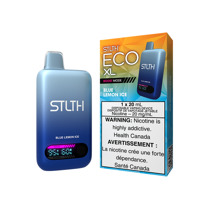 Blue Lemon Ice STLTH ECO XL 30K Disposable 20mL' - VapeBest