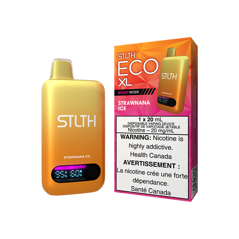 Strawnana Ice STLTH ECO XL 30K Disposable 20mL' - VapeBest