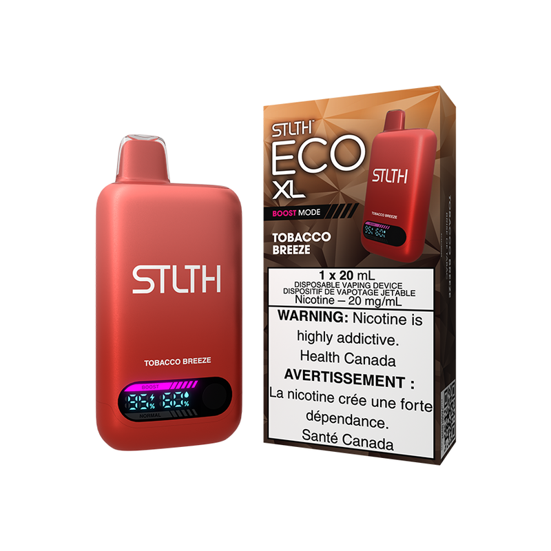 Tobacco Breeze STLTH ECO XL 30K Disposable 20mL' - VapeBest