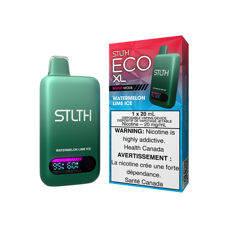 Watermelon Lime Ice STLTH ECO XL 30K Disposable 20mL' - VapeBest