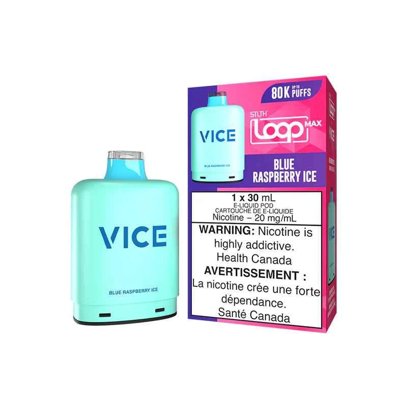 Blue Raspberry Ice STLTH Loop Max X Vice 80K Pod
