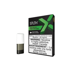 Green Apple Ice Stlth X Pod Pack(3 Pack)' - VapeBest