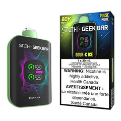 Sour-C Ice STLTH X Geek Bar Disposable Vape 80K - VapeBest