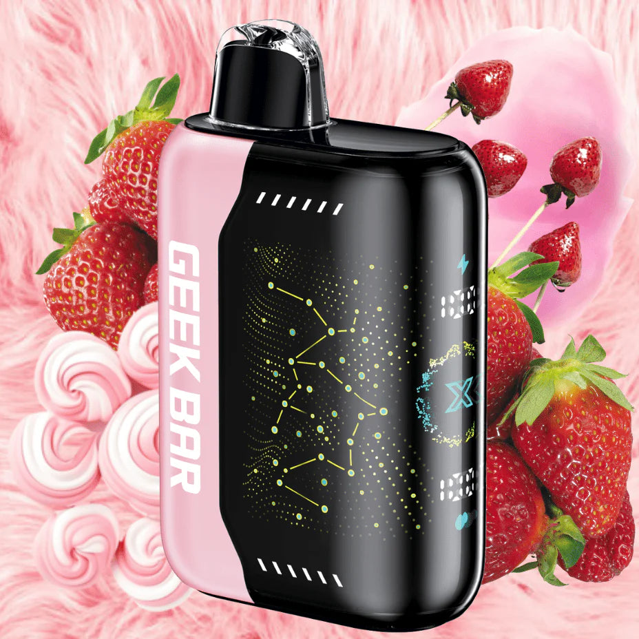 geek bar pulse x disposable vape device - strawberry twist ice