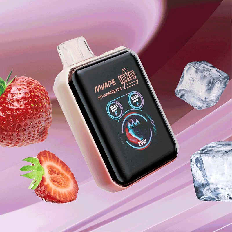 Strawberry Ice - MVAPE Triplus 30K - VapeBest