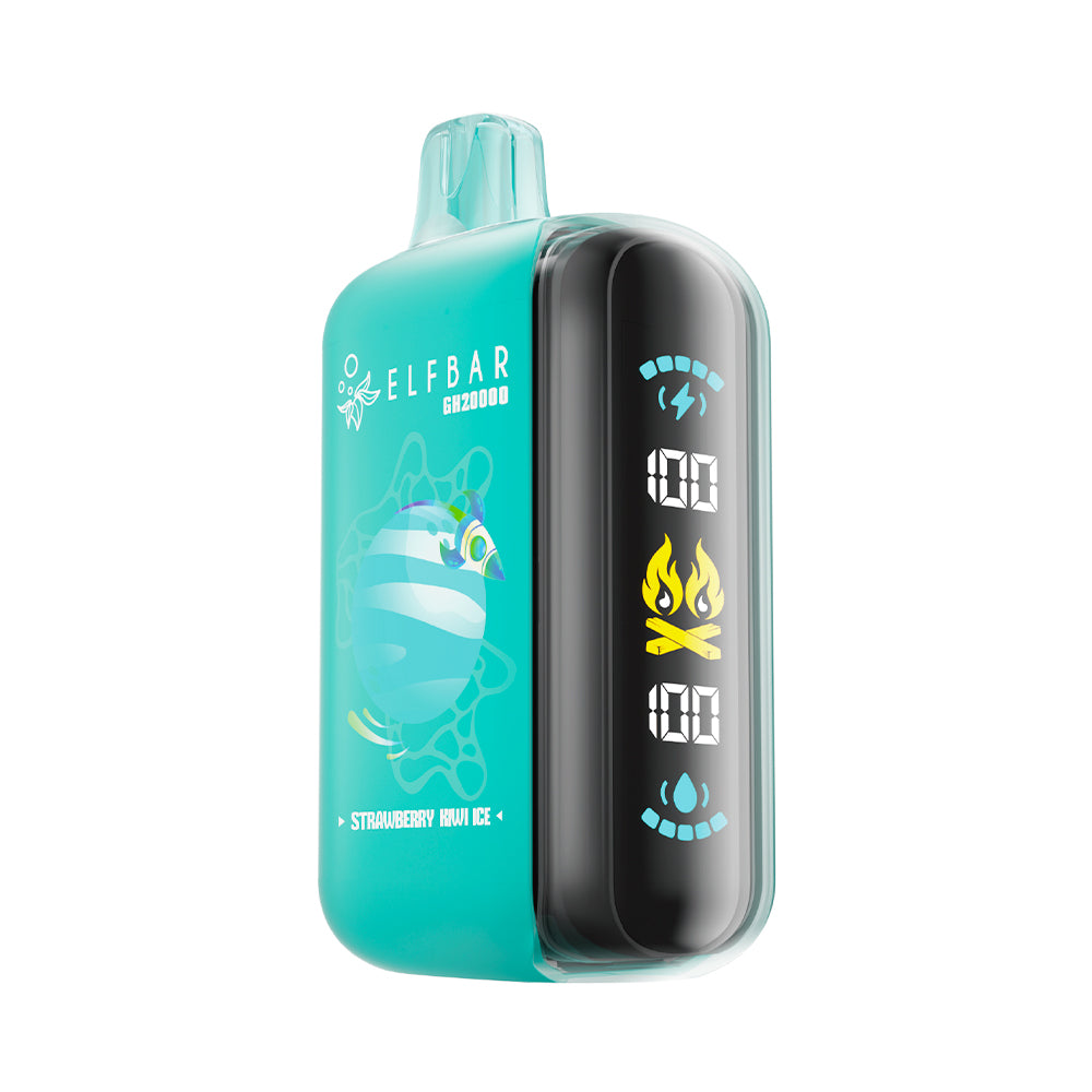 Strawberry Kiwi lce Elf Bar GH20k Disposable Vape - VapeBest