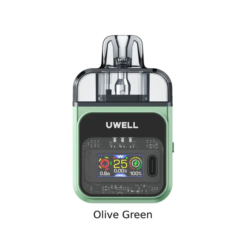 UWELL Cozi Vape Kit 25W Olive Green Color