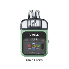 UWELL Cozi Vape Kit 25W Olive Green Color