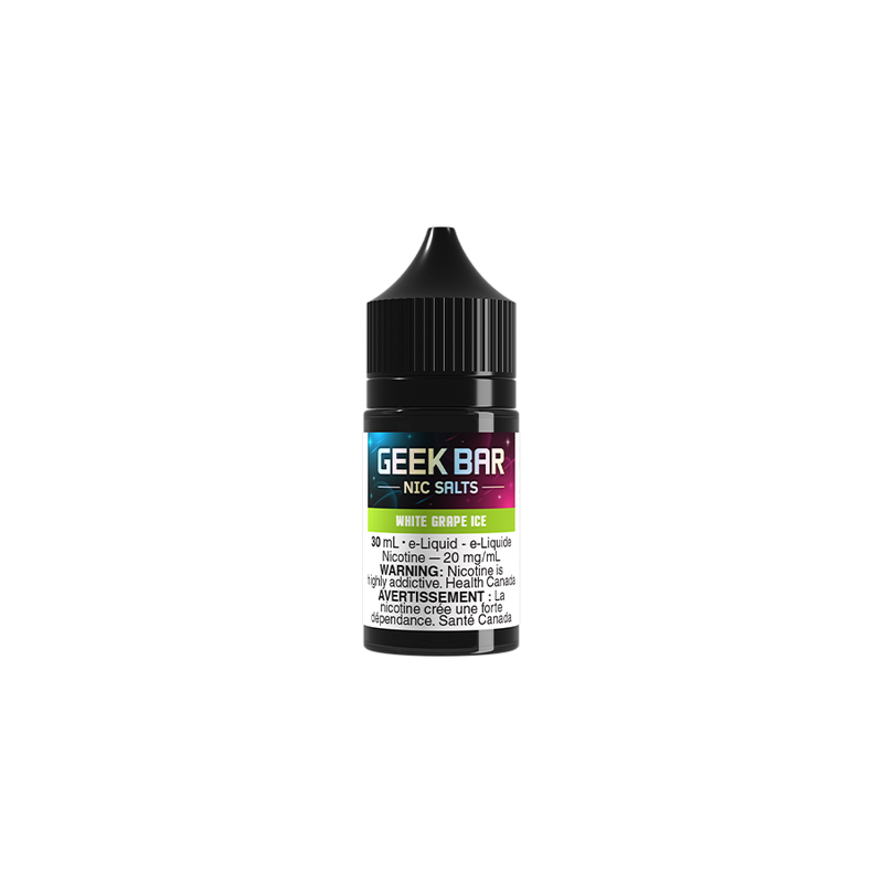 White Grape Ice Geek Bar E-Liquid Salt 30ML' - VapeBest