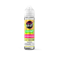 Beast Freebase Watermelon e-liquid bottle on a white backgroundFlavour Beast E-Liquid Freebase - Watermelon G