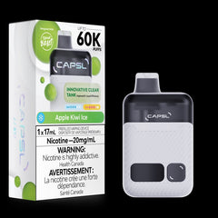 Apple Kiwi Ice Flavour Beast CAPSL 60K Disposable Vape - VapeBest