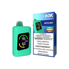 Arctic Mint STLTH 60K Disposable Vape - VapeBest