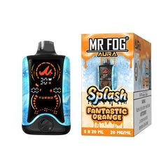 Splash Fantastic Orange Mr. Fog Aura 60K Disposable Vape - VapeBest