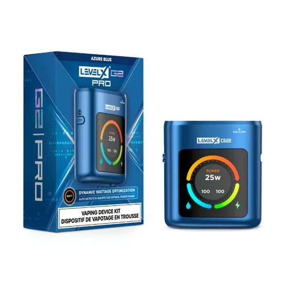 Azure Blue Level X Pro G2 Device Kit 1000 - VapeBest