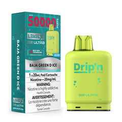 Baja Green D Ice-Drip'n Level X G2 Ultra 50k - VapeBest