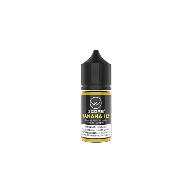 Banana Ice Gcore E-Liquid Salt 30ML' - VapeBest