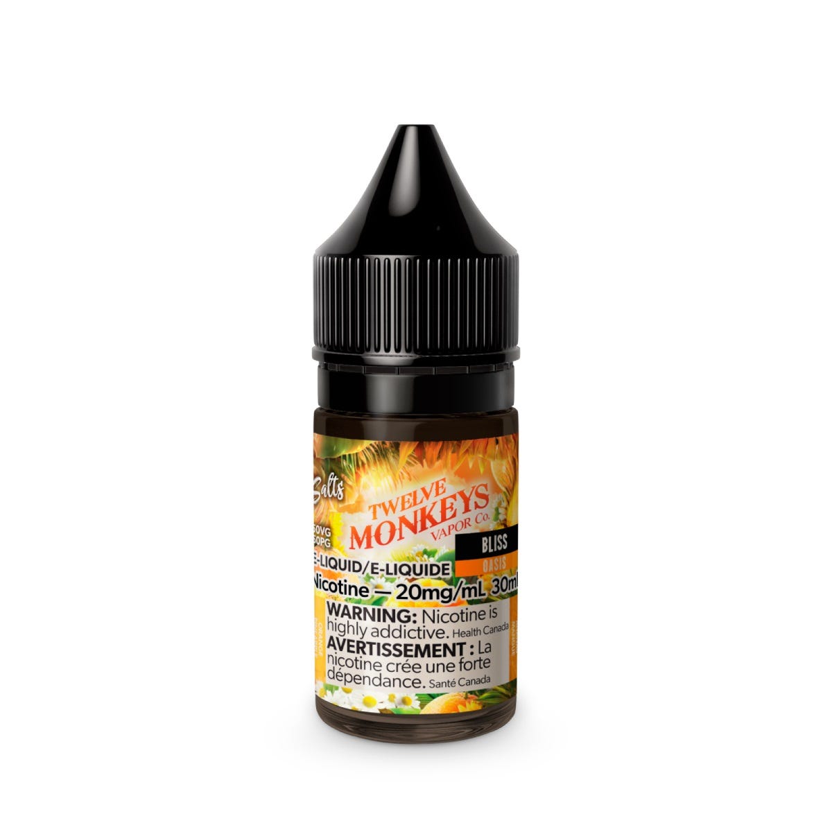 Bliss Twelve Monkeys Nic Salt 30ML' - VapeBest
